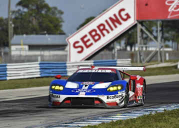 Der Ford GT bei Testfahrten