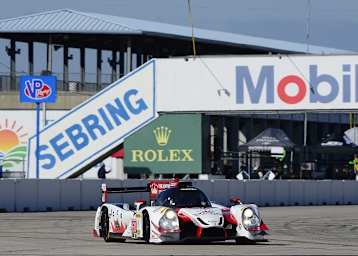 Ganz vorne in Sebring: Der Ligier von MSR