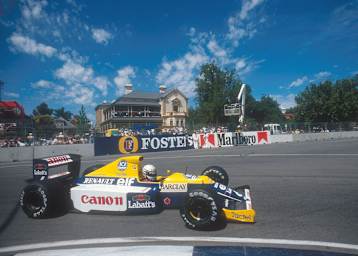 Wer über das nötige Kleingeld verfügt, kann bei der Versteigerung des Williams-Renault FW13B mitbieten