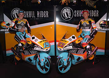 Gabriel Rodrigo und Kazuki Masaki auf ihren KTM-Bikes
