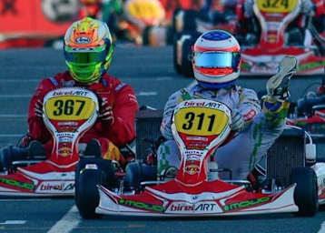 Rubens Barrichello fuhr beim Rotax-Weltfinale im Schaltkart auf den starken vierten Platz