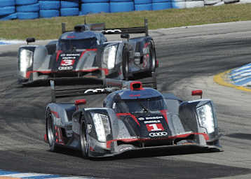 2012 dominierten die Audi R18 das Rennen der FIA WEC in Sebring