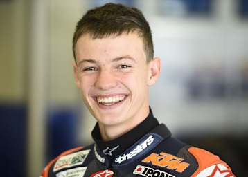 Red Bull Rookie Olly Simpson 