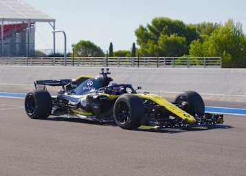 Sergey Sirotkin drehte auf den 18-Zoll-Reifen mehr als 200 Runden in Le Castellet