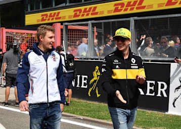 Nico Hülkenberg und Sergey Sirotkin 