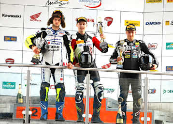 In Zolder gibt es in der IDM Supersport eine neues Bild vom Podium