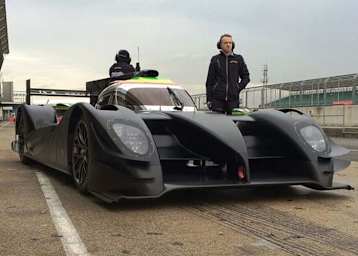 Strakka Racing beim Shakedown in Silverstone in der vergangenen Woche