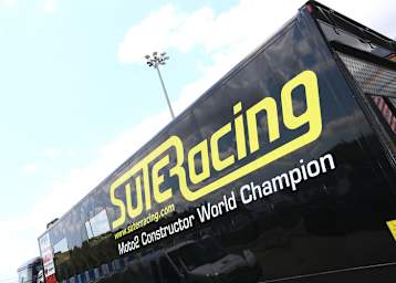 Der Suter-Lkw im Paddock: Erinnerung an bessere Zeiten