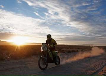 KTM-Pilot Stefan Svitko fuhr auf Etappe 10 seinen ersten Dakar-Erfolg ein