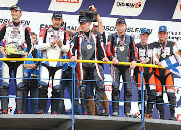 v.l. Cluze, Reeves, Koerts, Streuer, Kainulainen, Päivärinta