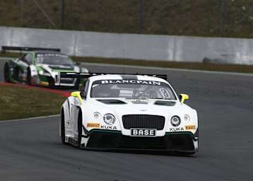 Bentley trat beim Oschersleben-Test noch auf die Bremse