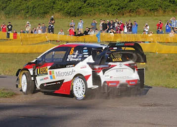 Ott Tänak gewann 2017 und 2018 in Deutschland