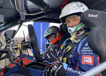Gabriele Tarquini im Hyundai i20 WRC