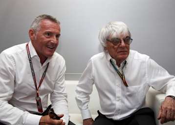 Marcello Lotti und Bernie Ecclestone