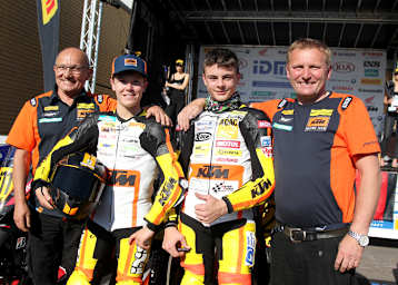 Team Freudenberg mit Meuffels und Lehmann