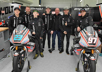 Von links: Schrötter, Keckeisen, Bauer, Meggle, Lingg, Alcoba und Vierge