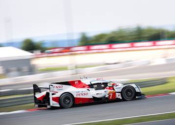 Schnellster in FP3 bei den 6h am Nürburgring: Der Toyota TS050 Hybrid von José María López