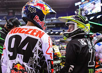2014 Trainingspartner: Ryan Villopoto und Ken Roczen
