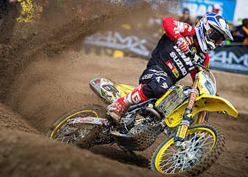Ben Townley hatte beim MX Masters in Fürstlich Drehna Pech