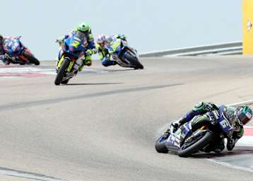 Cameron Beaubier vor Toni Elias, Jake Lewis und Roger Hayden