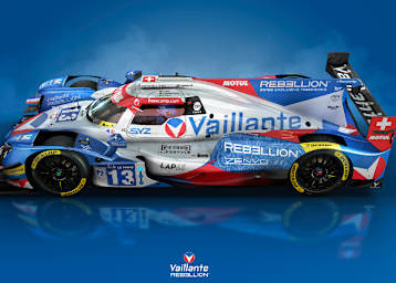 So sollen die Oreca von Vaillante Rebellion aussehen