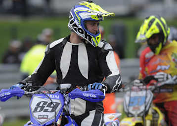 Jeremy van Horebeek bei seinem Abstecher ins Supermoto