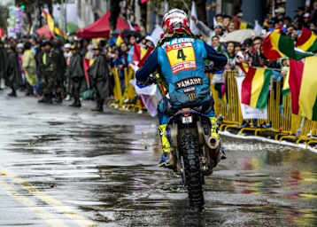 Bei der Ankunft in La Paz stand das Wasser auf der Straße