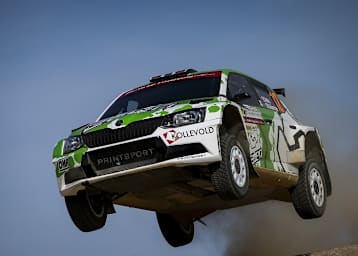 Ole Christian Veiby bei seinem Sieg in Polen