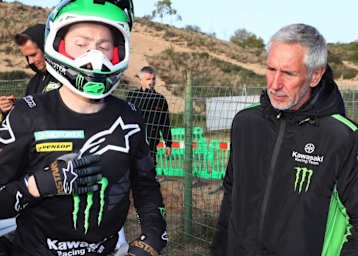 Jacky Vimond mit Romain Febvre