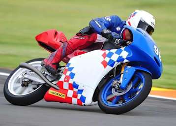 Wayne Ryan beim CEV-Lauf in Valencia: Erstmals auf FTR-KTM unterwegs