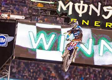 Cooper Webb siegt auch im kalifornischen Santa Clara