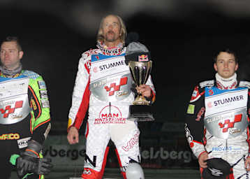 Die Top-3: Hans Weber, Franz Zorn und Charly Ebner (v.l.)