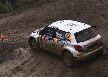 Entscheidung auf den letzten Metern – WRC2-Sieger Teemu Suninen in Skoda Fabia Super 2000