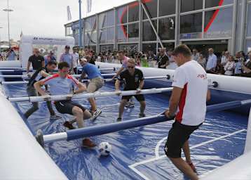 Vielleicht nicht besonders elegant, aber effektiv – Thierry Neuville schoss vier Tore