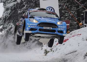 Unangefochten an der Tabellenspitze der WRC2 – Ford-Pilot Elfyn Evans