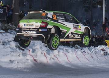 10 von 17 möglichen WP-Siegen – Skoda-Werkspilot Pontus Tidemand