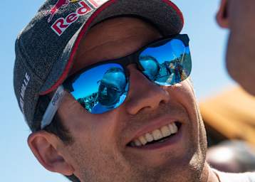 Lehnte sich weit aus dem Fenster – Weltmeister Sébastien Ogier