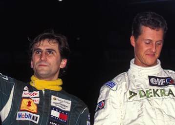 Alex Zanardi und Michael Schumacher kennen sich schon seit Jahrzehnten