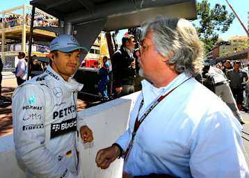 Nico Rosberg mit Vater Keke 