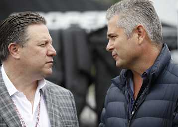 McLaren-CEO Zak Brown und Sportchef Gil de Ferran 
