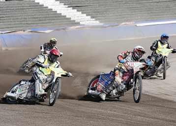 Letzter Lauf: Grzegorz Zengota (li.) gegen Michael Härtel