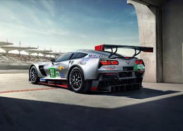 Für die 6h von Shanghai: Die Corvette C7.R im Redline-Design