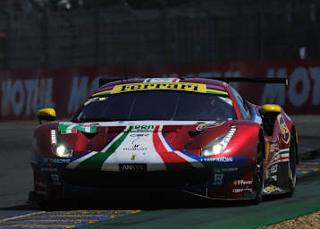 Der Ferrari 488 GTE von AF Corse aus der FIA WEC