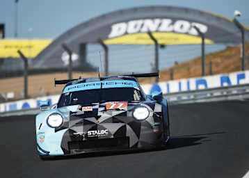 Der Porsche 911 RSR von Dempsey-Proton Racing bei den 24h Le Mans