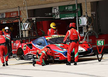 Der Ferrari 488 GTE Evo muss bei der FIA WEC in Spa 1280 Kilogramm wiegen