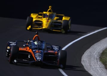 Der Dallara-Chevrolet von Patricio O'Ward auf dem Indianapolis Speedway