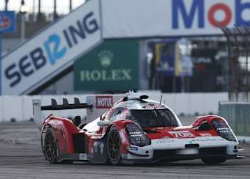 Der Glickenhaus 007 LMH in Sebring bei der FIA WEC