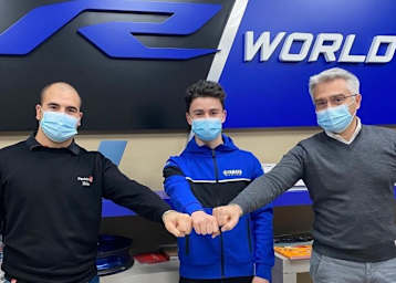 Edoardo Rovelli, Manuel Gonzalez und Andrea Dosoli