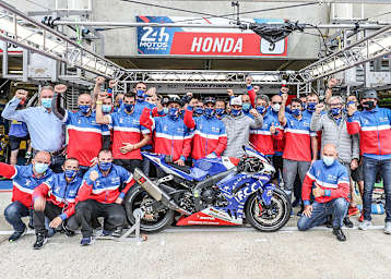 2020 triumphierte F.C.C. TSR Honda France beim 24h-Rennen in Le Mans