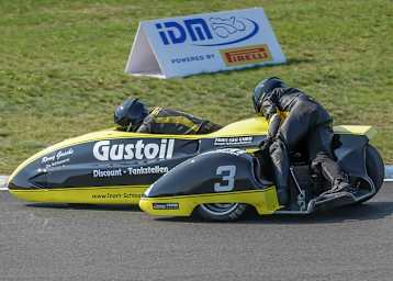 Die Schweizer Markus Schlosser/Marcel Fries waren in der Saison 2020 das stärkste Sidecar-Team